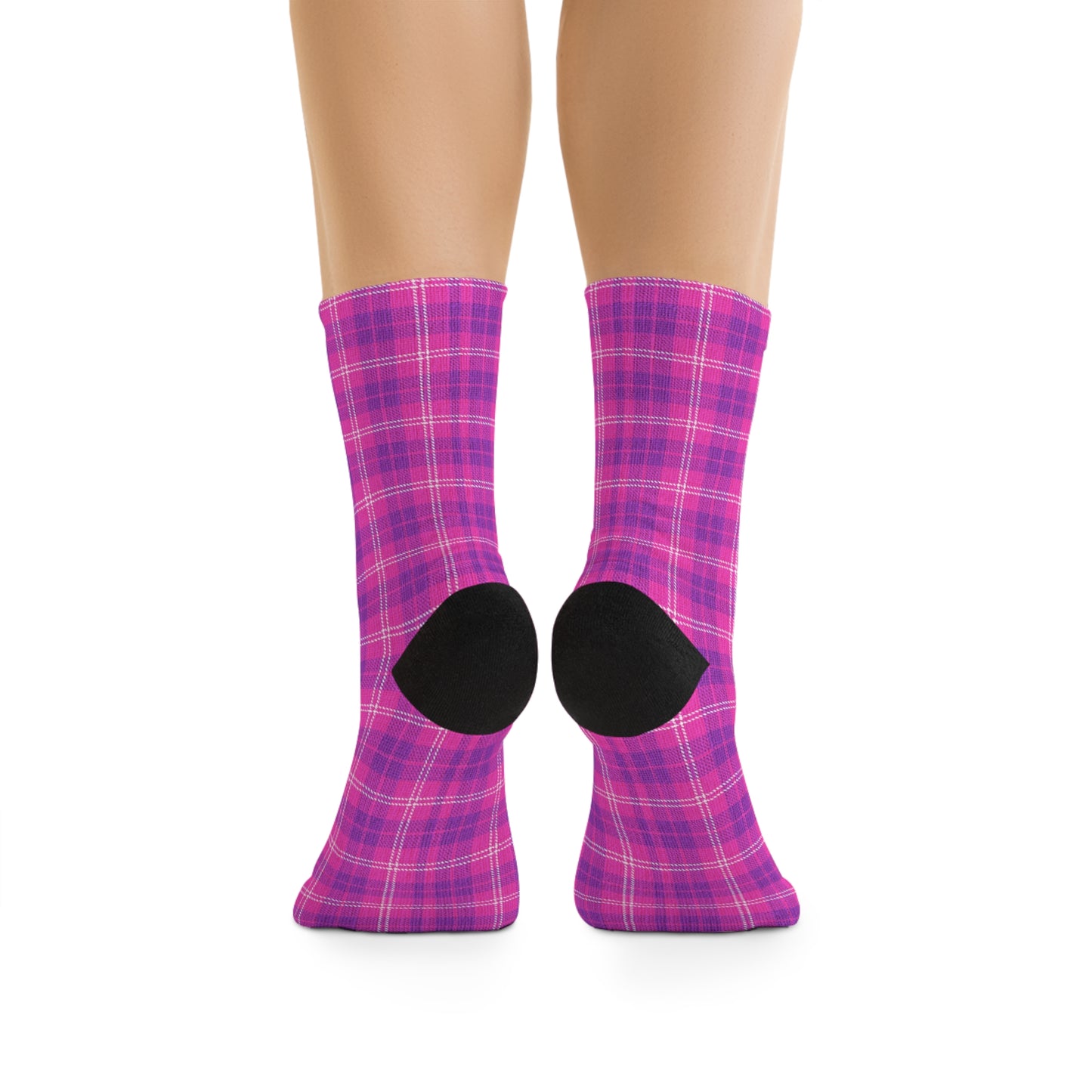 Recycled Poly Socks - Fuchsia Pop