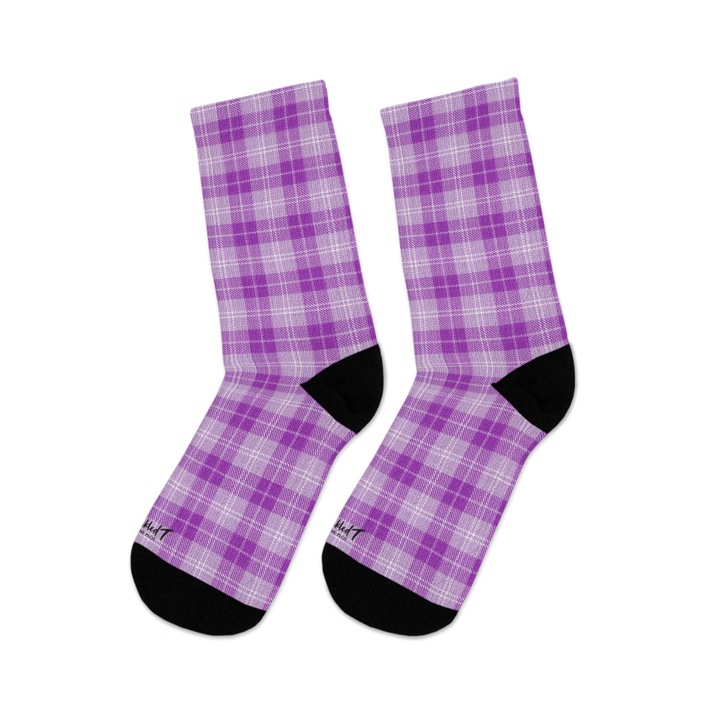 Recycled Poly Socks - Purple Pop