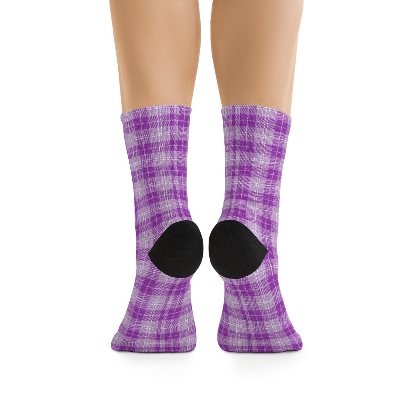 Recycled Poly Socks - Purple Pop