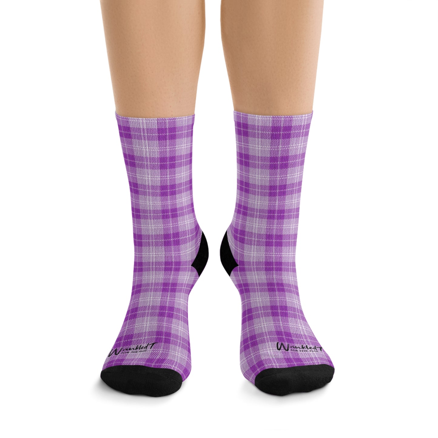 Recycled Poly Socks - Purple Pop