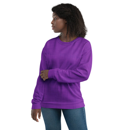 Unisex Sweatshirt - Purple Pop