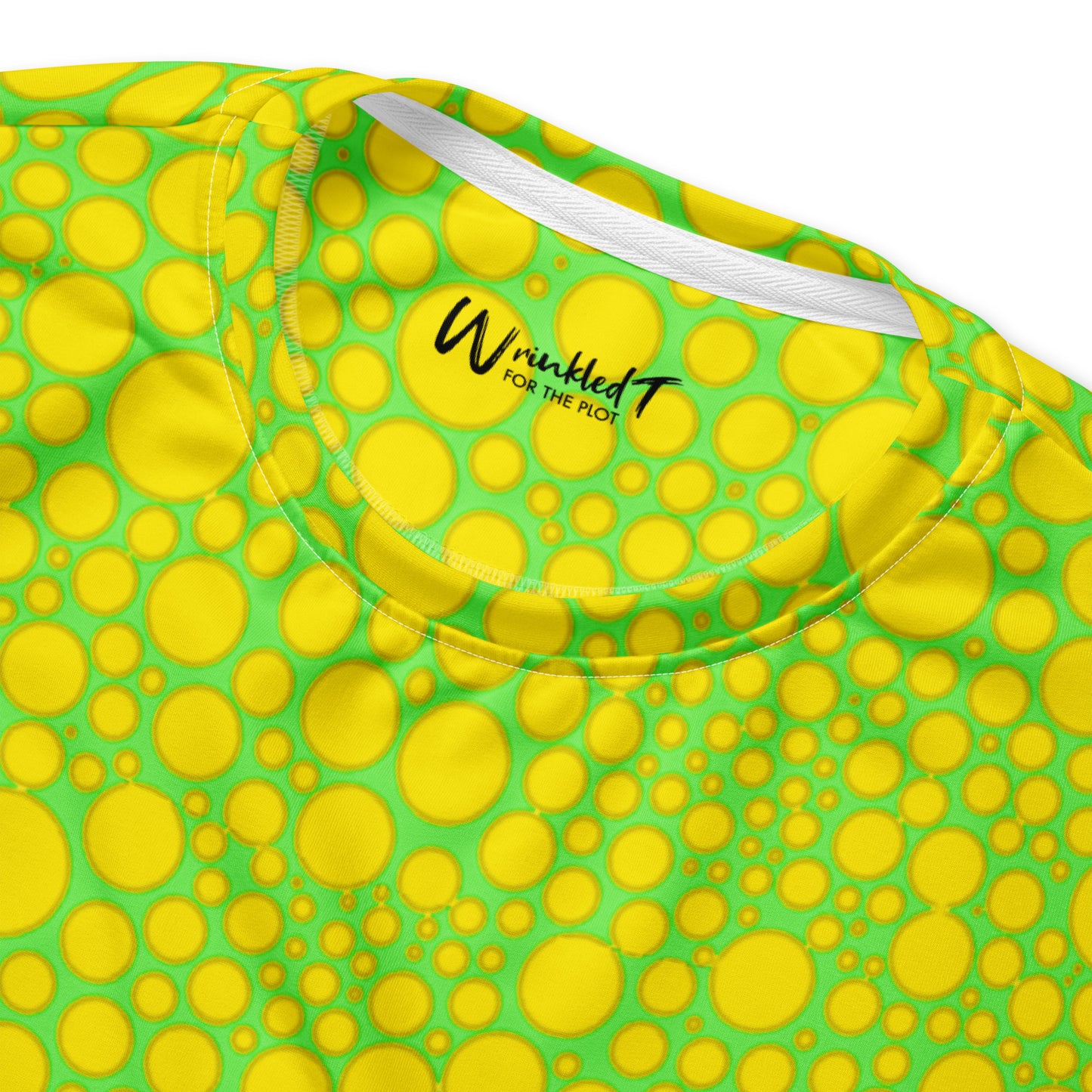 Unisex Sweatshirt - Yellow Dots on Green