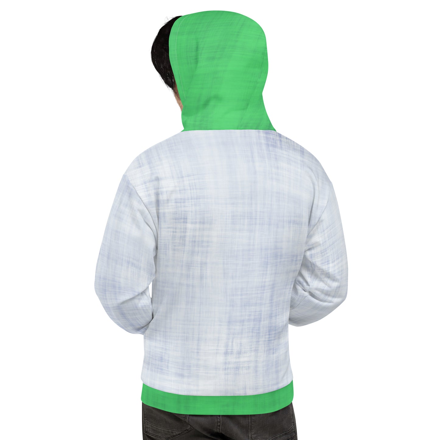 unisex hoodie neon lime