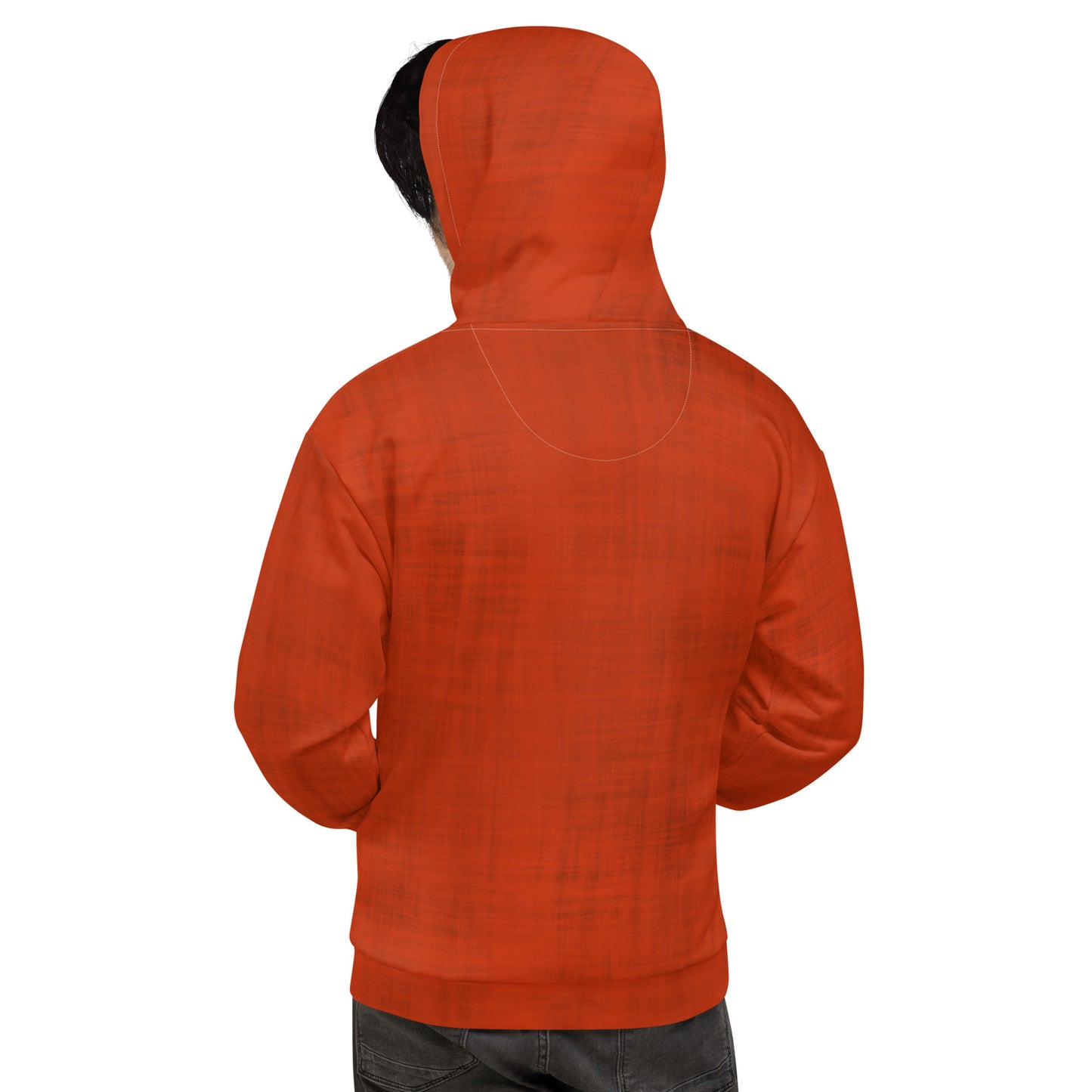 Color Pop Unisex Hoodie - Lava Red