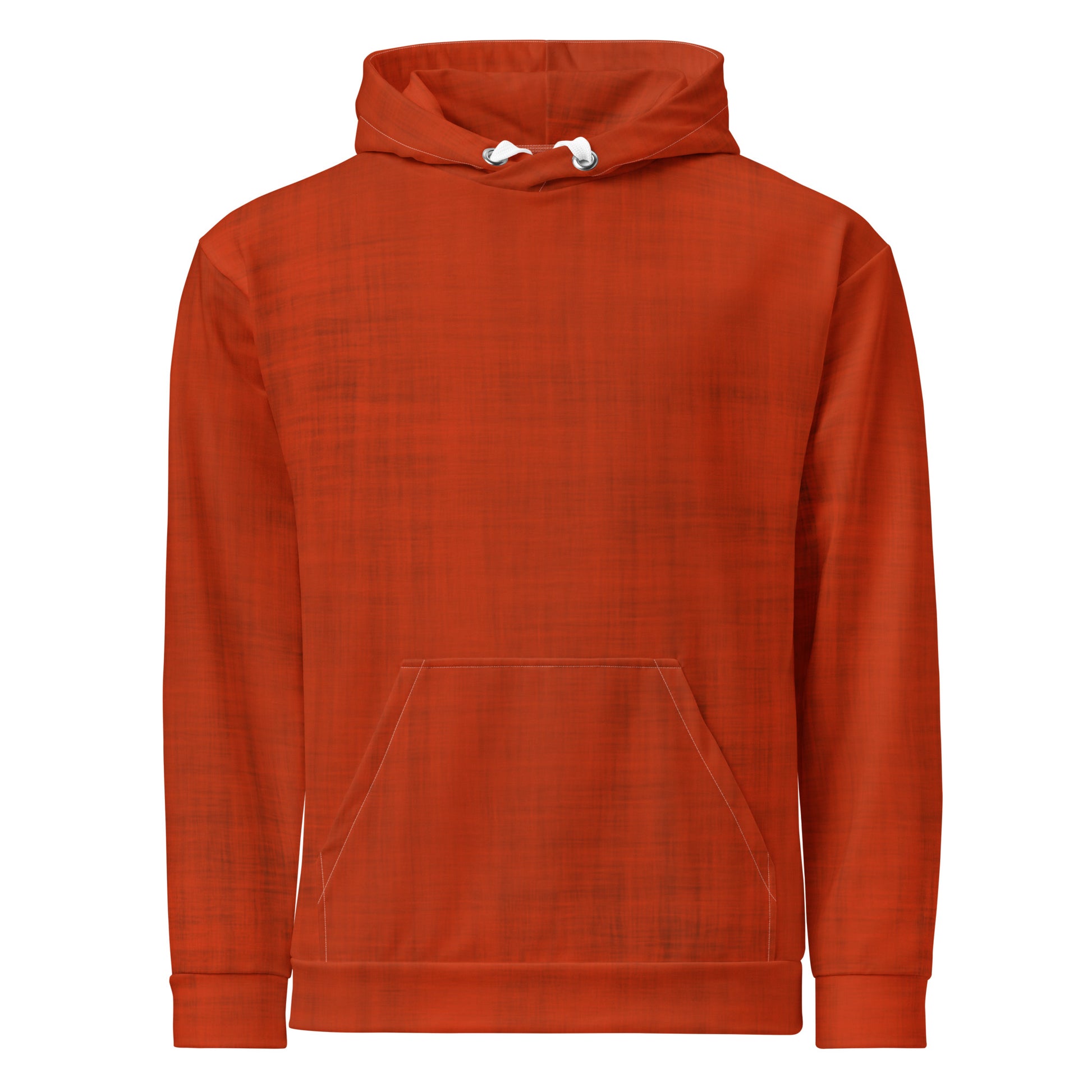 Color Pop Unisex Hoodie - Lava Red