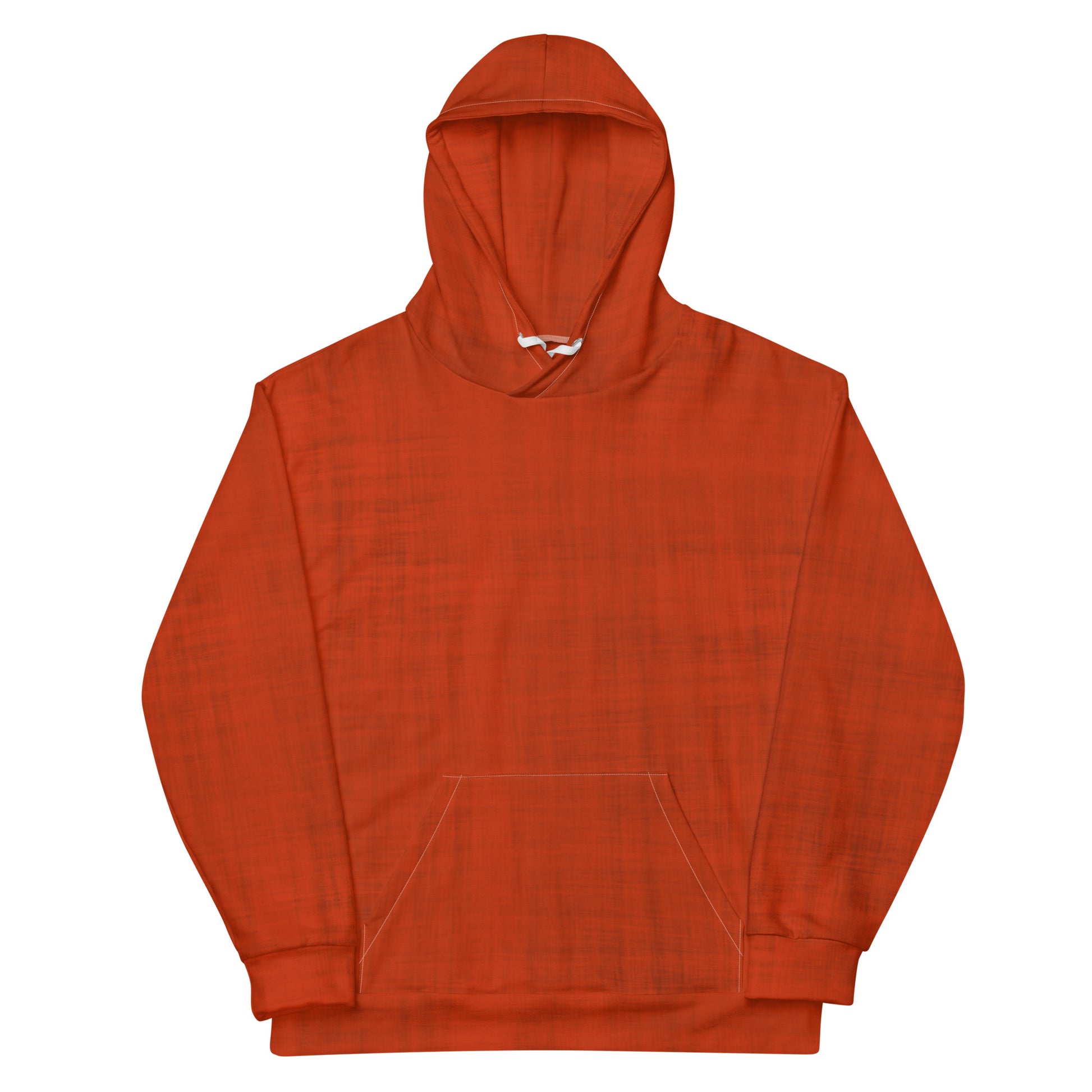 Color Pop Unisex Hoodie - Lava Red