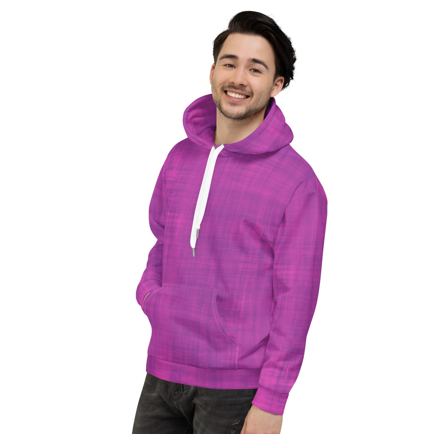 Color Pop Unisex Hoodie - Cyber Pink