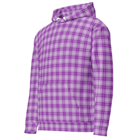 unisex hoodie purple pop