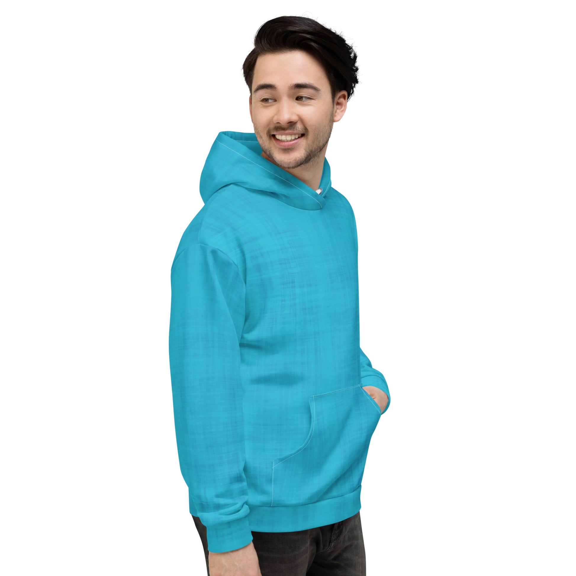 Color Pop Unisex Hoodie - Electric Blue