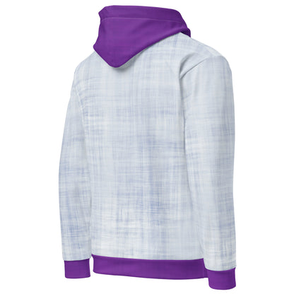 unisex hoodie purple pop grunge