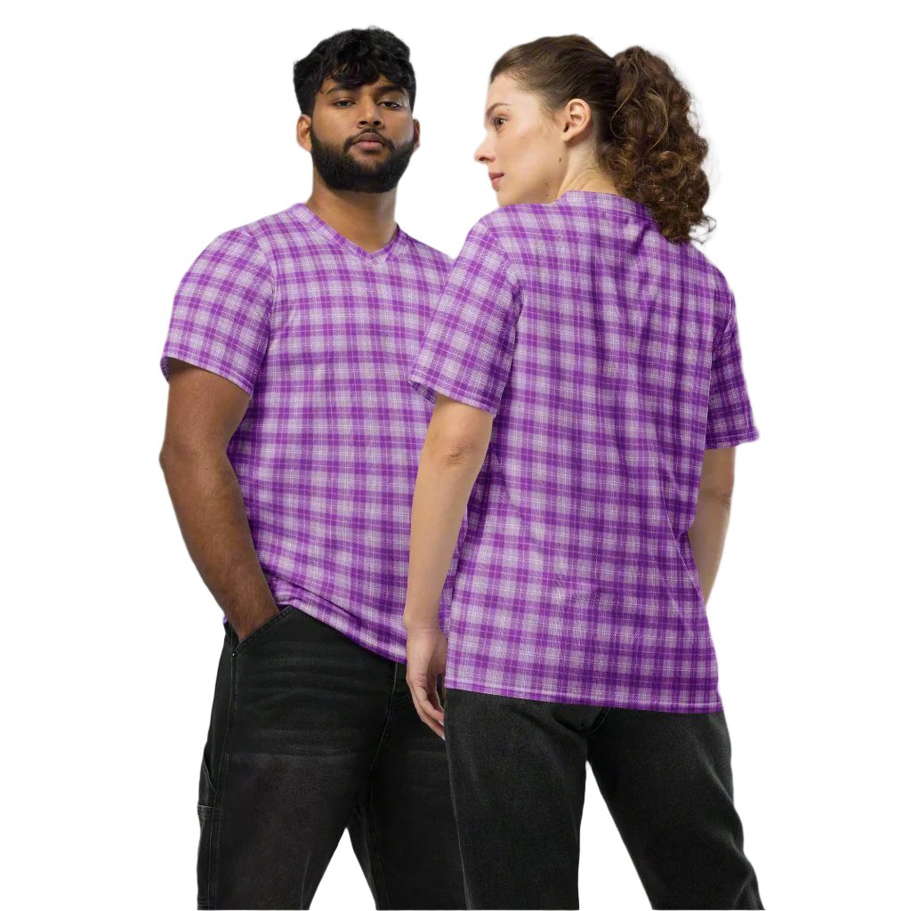 unisex sports jersey purple pop