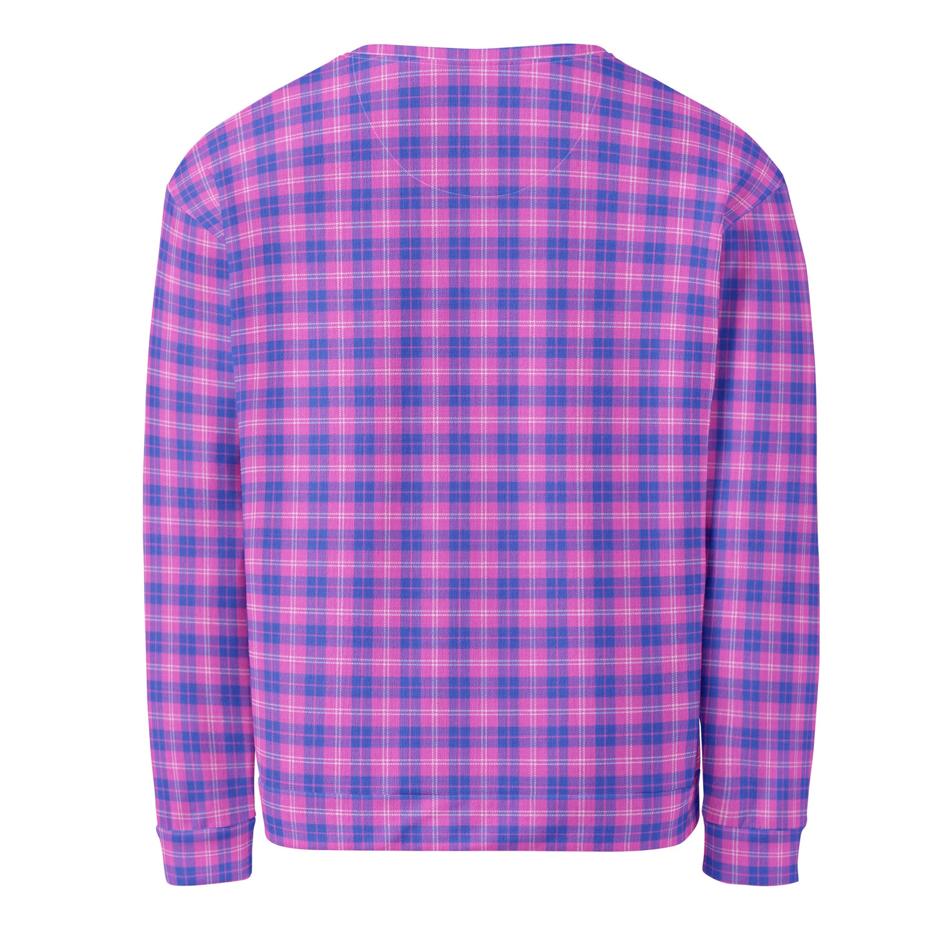 unisex sweatshirt indigo & pink