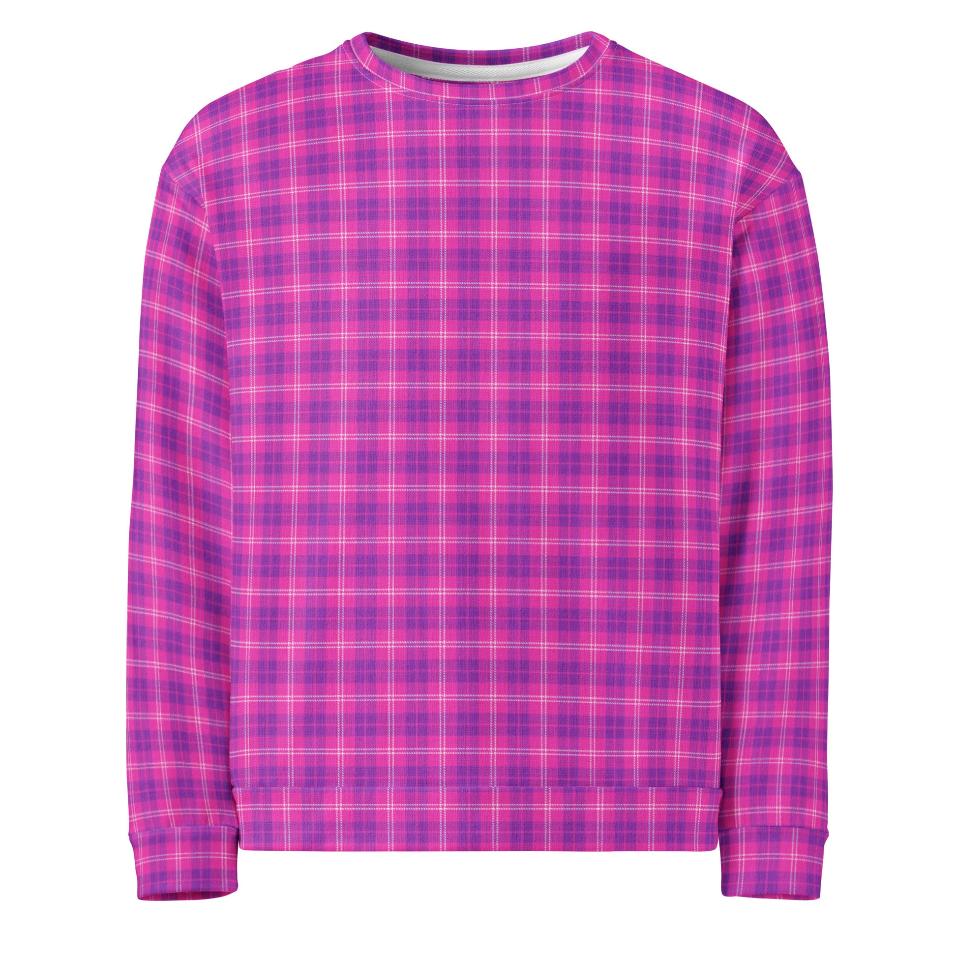 unisex sweatshirt purple and indigo