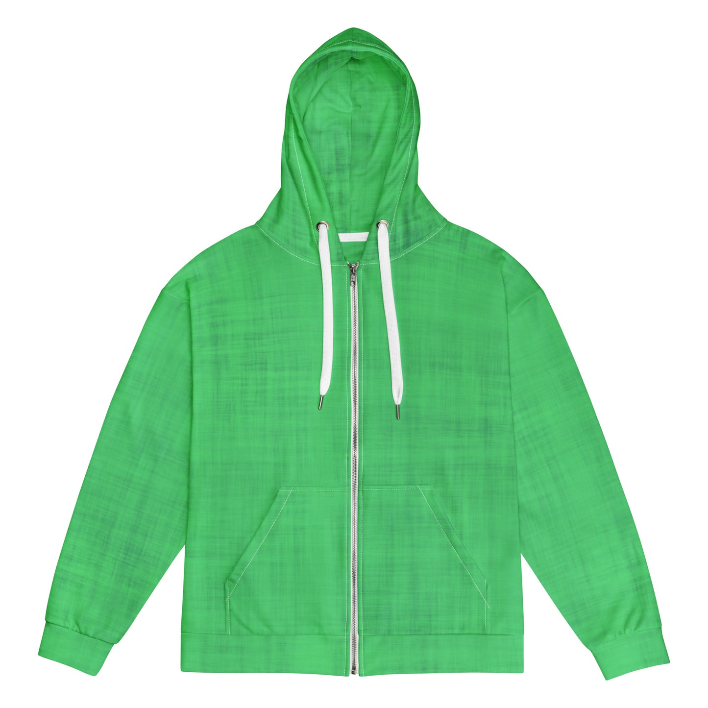 Color Pop Unisex Zip Hoodie - Neon Lime