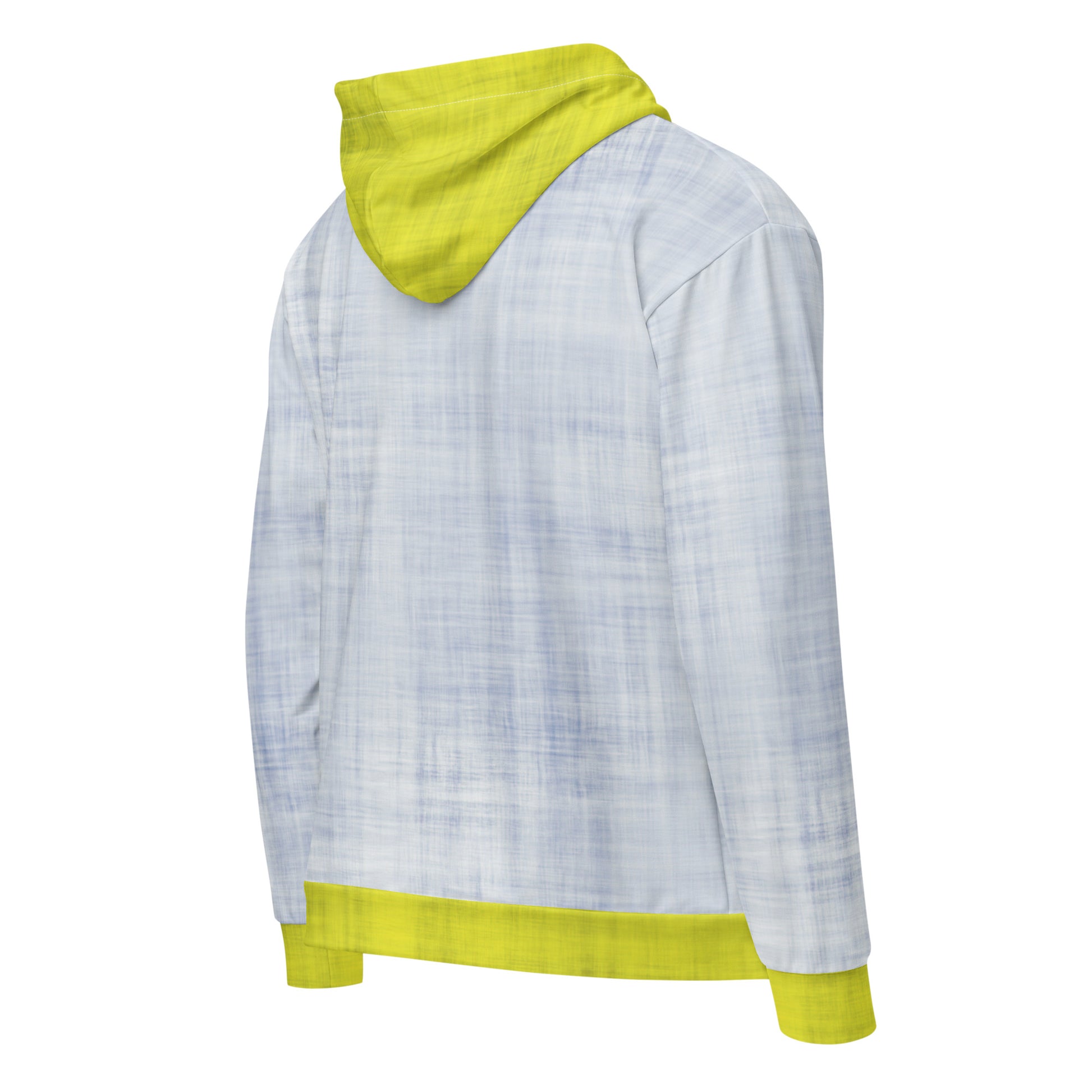 unisex zip hoodie zesty lemon