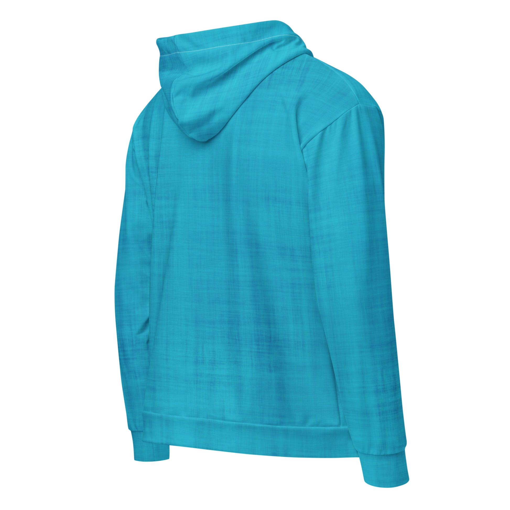 Color Pop Unisex Zip Hoodie - Electric Blue