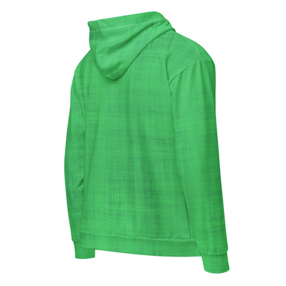 Color Pop Unisex Zip Hoodie - Neon Lime