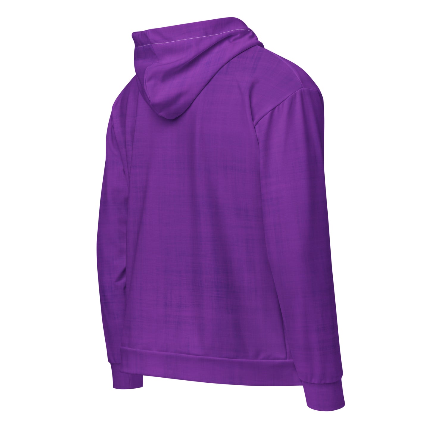 Color Pop Unisex Zip Hoodie - Purple Pop