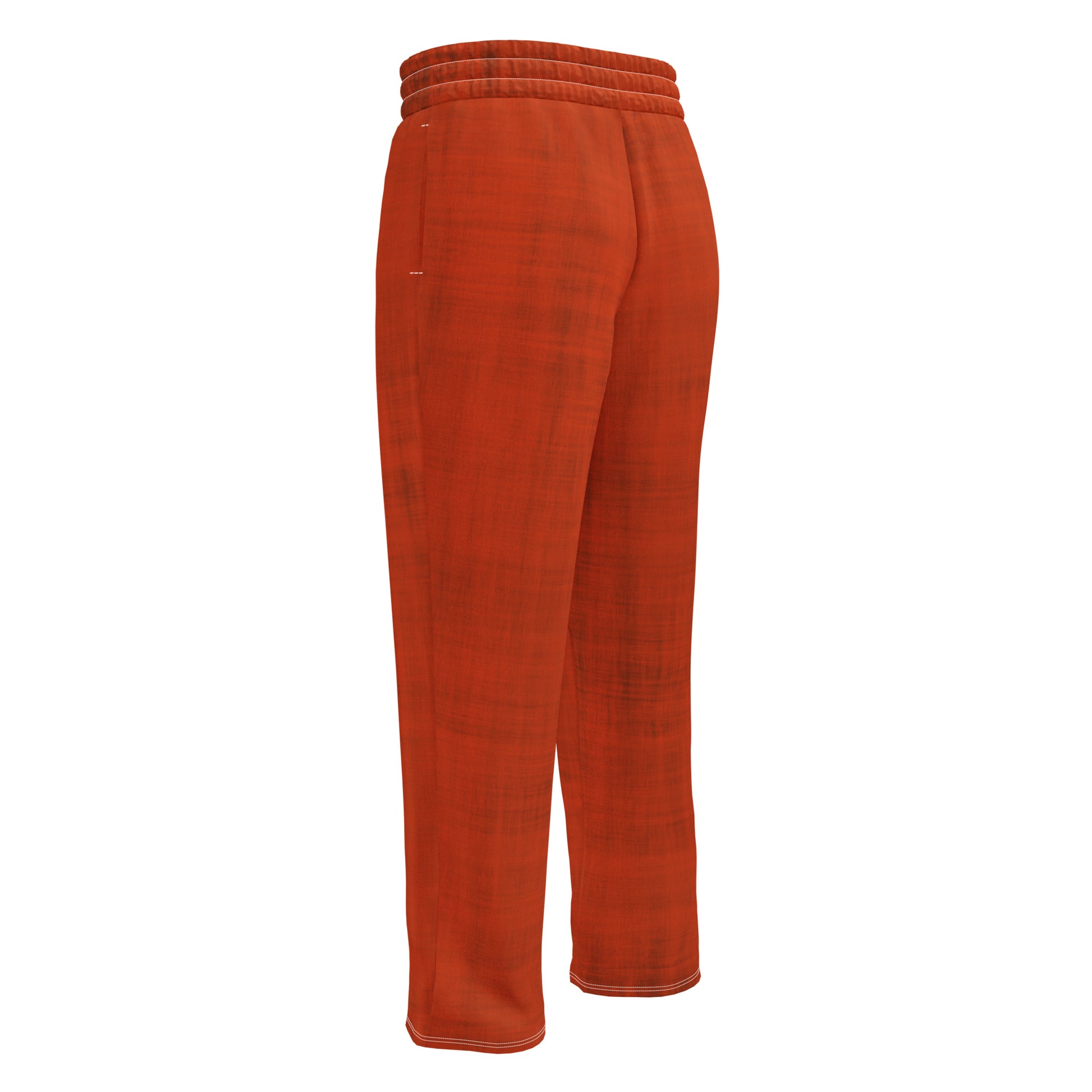 Color Pop Wide-leg joggers - Lava Red