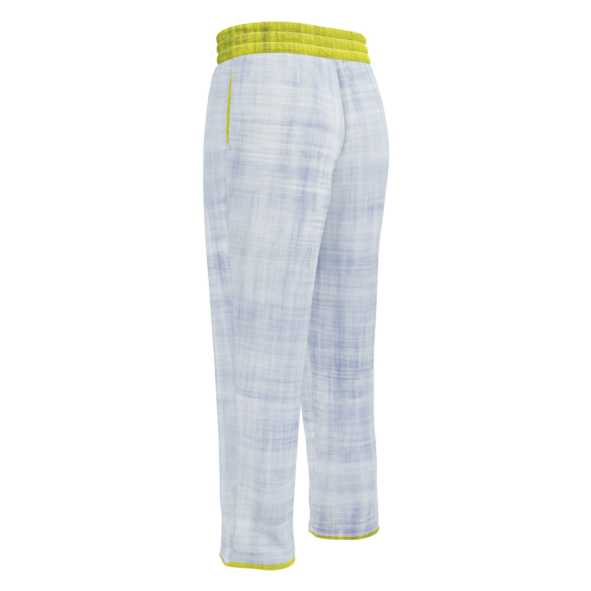 Grunge Vibes Wide-leg joggers - Zesty Lemon