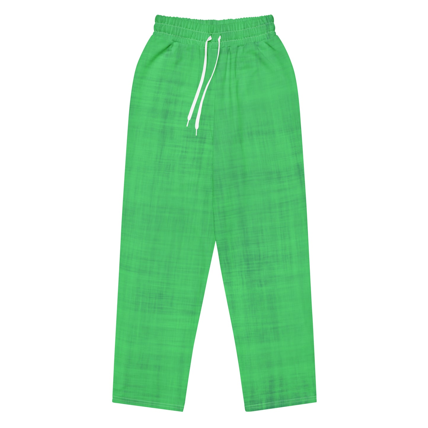 Color Pop Wide-leg joggers - Neon Lime