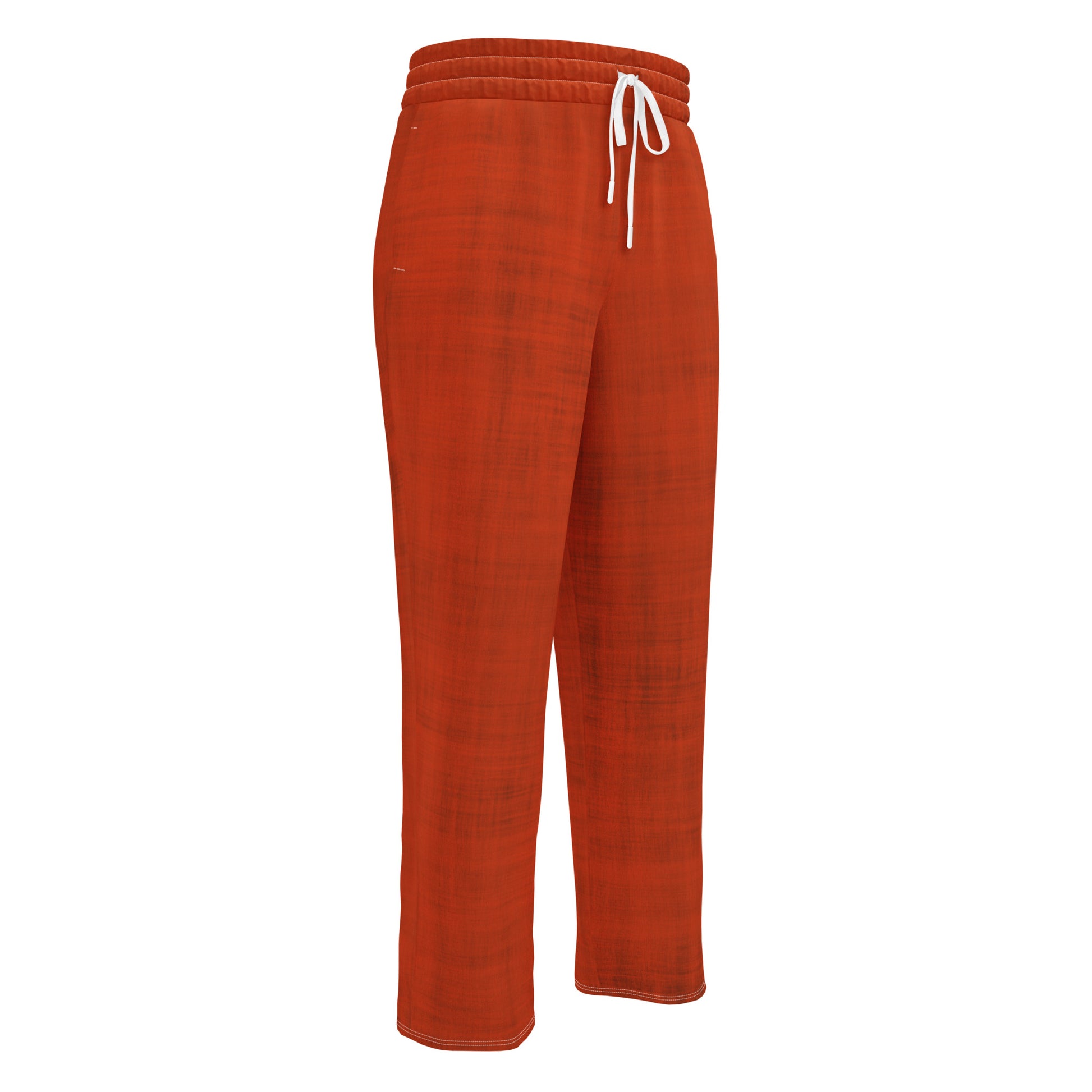 Color Pop Wide-leg joggers - Lava Red