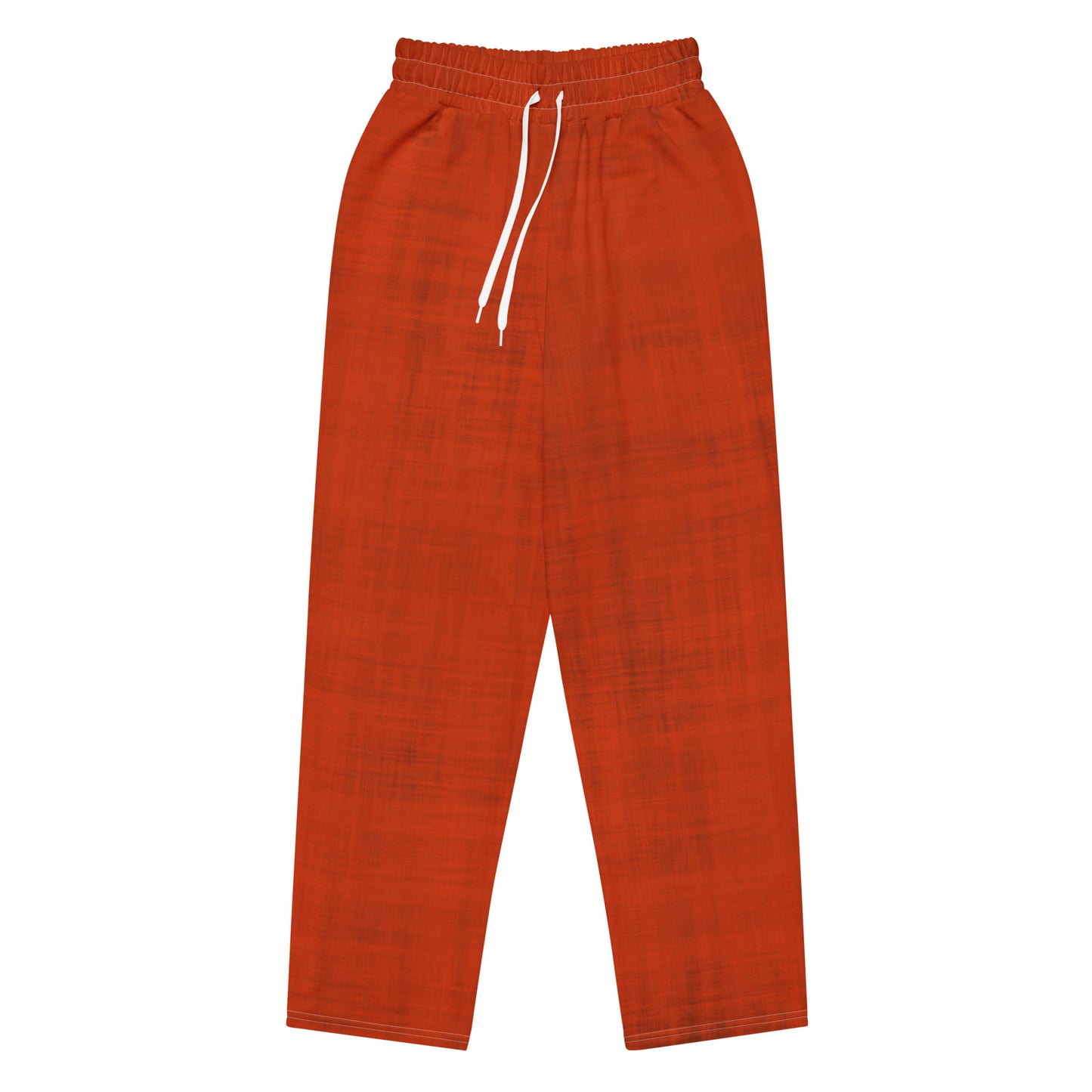 Color Pop Wide-leg joggers - Lava Red